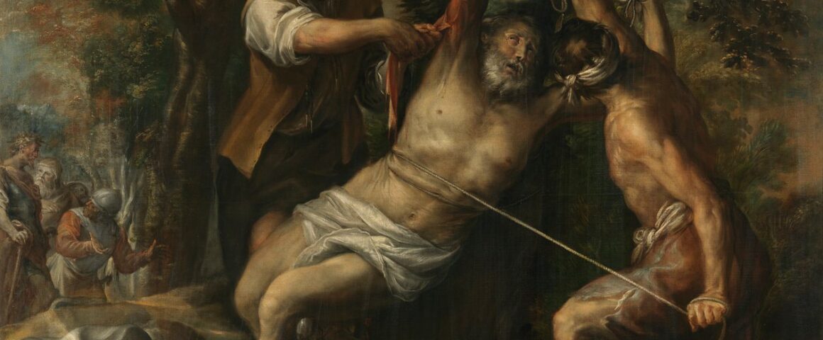 Martyrdom of Saint Bartholomew (Martirio de San Bartolomé), Francisco Camilo.